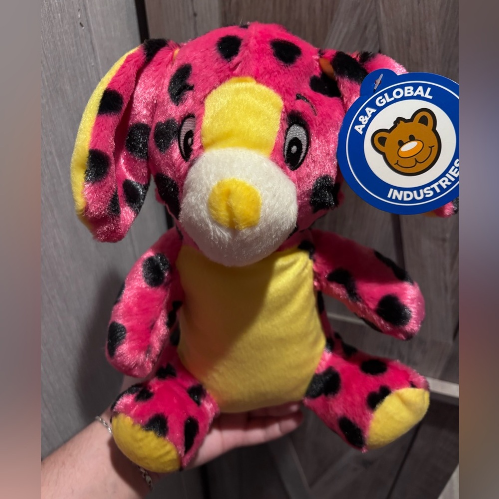 A&A Global Industries cheetah dog plush